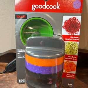 Goodcook PRO Hand Held Veggie Spiralizer NEW Healthy Noodles Ribbon Spaghetti